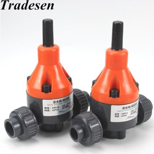 Inner Dia.20-75mm UPVC Back Pressure One-way PVC pipe Valve Adapter for Insdustrial Agricultural irrigation Garden landscape