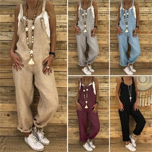 Summer Vogue Sexy Solid Color Women Strappy Rompers Jumpsuit One Piece Outfits Playsuit Casual Overalls 4 Colors