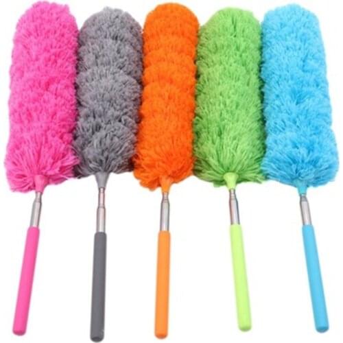 2021 Duster Accessories Microfiber Dusting Brush Extend Stretch Feather Home Dust Cleaner Car Furniture Household Cleaning Brush