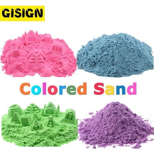 300g/Bag Magic Sand Toys Super Colored Dynamic Sand Indoor Arena Play Sand Educational Clay Kids Toys for Children