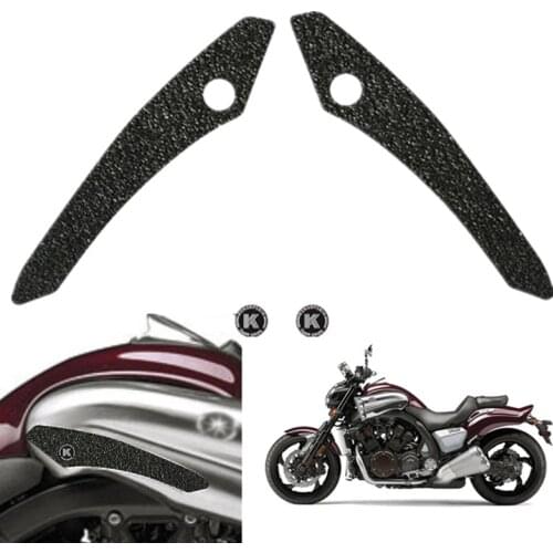 3D Motorcycle Tank Grip Fuel Stickers Tank Traction Pad Side Knee Grip Protector Decal Sticker For YAMAHA VMAX vmax 2009-2018
