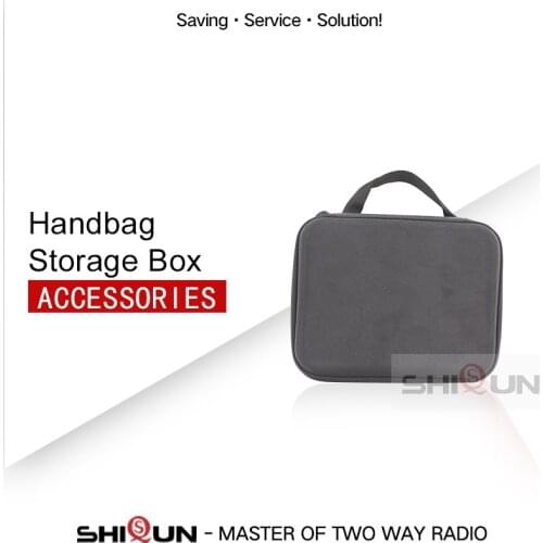 Walkie talkie accessories Case for BAOFENG UV-9R Plus UV-5R UV-82 uv 82 protable hunting bag travel Carry Handbag Storage Box