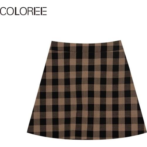 Женские классические юбки COLOREE China At AliExpress