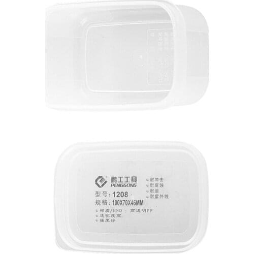 FTTH 6pcs Optical fiber Mini Tools Fiber Storage Box, Small parts collection box Accessories box Free shipping