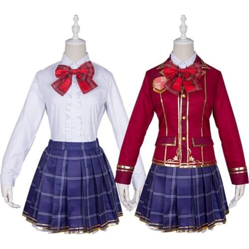 Igarashi Kyoko Shimamura Uzuki School Uniforms Cosplay Costume