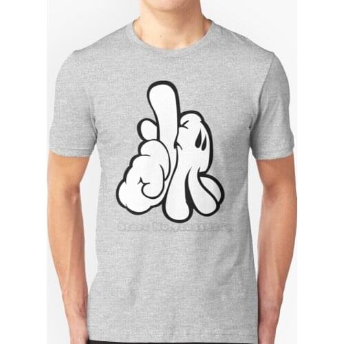 L.A. Hands Short Sleeves T-Shirt Men Fashion Summer Tops 100％ Cotton Funny Tee Shirt Delusional Tiny Floth Flothwest Cartoon