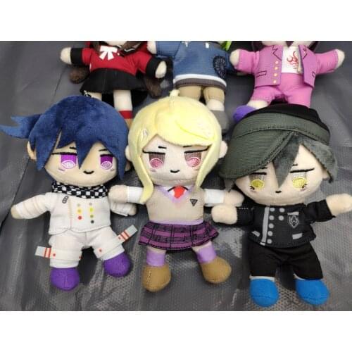Set of 6 Anime Danganronpa V3 Dangan Ronpa Oma Kokichi Plush toy doll key chains