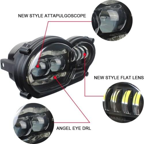 2019 Newest motor bike LED Headlight For BMW R 1200GS R 1200GS adv r 1200gs lc 2004-2012 fit oil cooler
