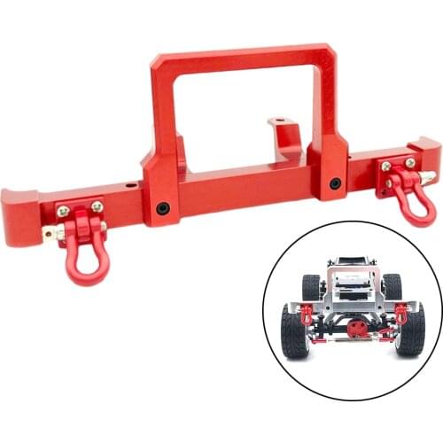 RC Aluminum Alloy Front Bumper Bull Bar for MN D90 D91 D99S MN90 MN96 MN99 MN99S 1/12 Crawler Buggy Spare Parts