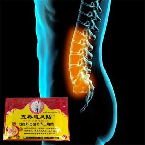 2021 Medicine Snow Toad Knee Lumbar spine pain relief Adhesive Patch 8pcs/bags Joint/Back Ache Medicated Analgesic Plasters