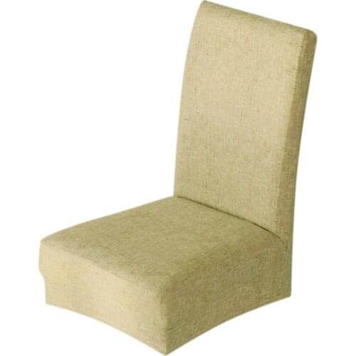 4 Pieces Removable Dining Room Chair Slipcovers Sets Stretch Furniture Protector