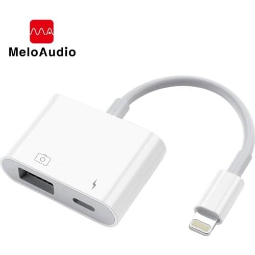 USB Camera Adapter with Charging Port Female OTG Cable Supports USB Flash Drive Mouse MIDI Keyboard Electric Audio Interface