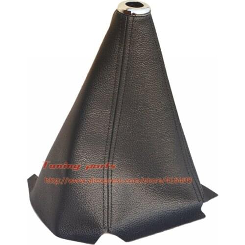 High quality : Auto Gear Knob Collars Shift Knob Boot Cover PVC Gear Shift Collars