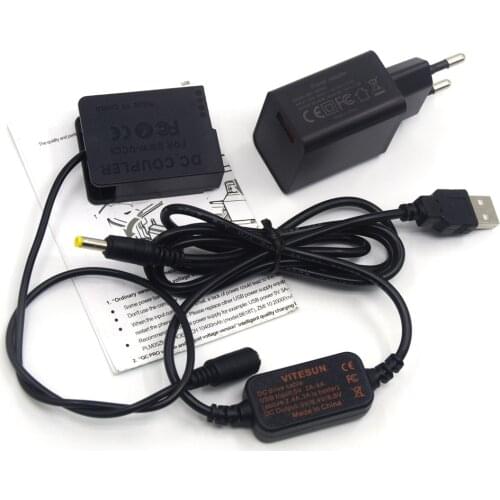 DE-A79 Charger USB Cable+DMW-DCC8 BLC12 BLC12E Fake Battery for Lumix DMC-GX8 FZ2000 FZ300 FZ200 G7 G6 G80 G81 G85 GH2 GH2K GH2S