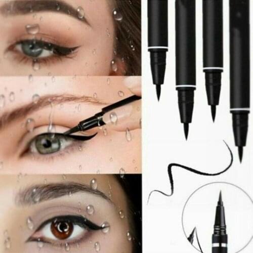 1pc Black Liquid Eyeliner Pen White Eye Liner Pencil Long Lasting Waterproof Women Big Eye Makeup Cosmetics Makeup Eyeliner Pen