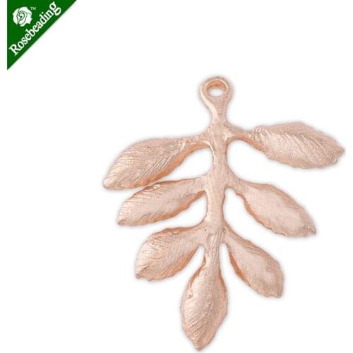 10pcs 36x30mm Gold plated Zinc Alloy leaf accessories,handcrafted jewelry,Jewelry Accessories Supplies