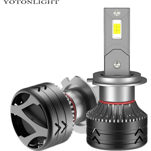 Led Car Headlight H11 H1 H7 H4 Led Bulb 4300k 6000k Hb3 9005 H3 D2S 9006 Hb4 9012 Hir2 Canbus 55W 16000LM Fog Light Automotivo