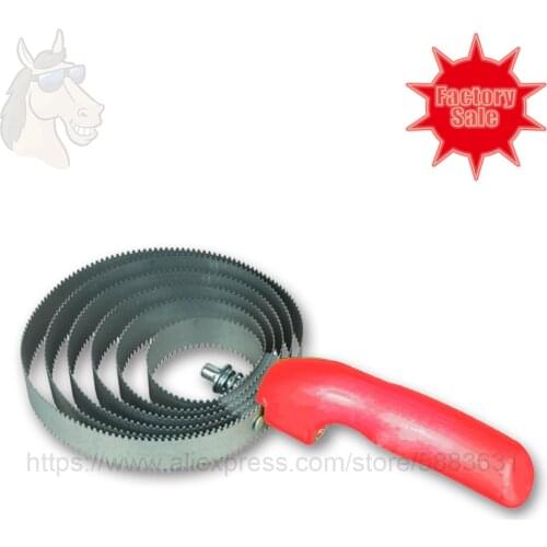 77 4006 Reversible metal curry comb 6-rows spiral steel comb 27x14.5cm galvanized spring grooming steel comb factory direct sale