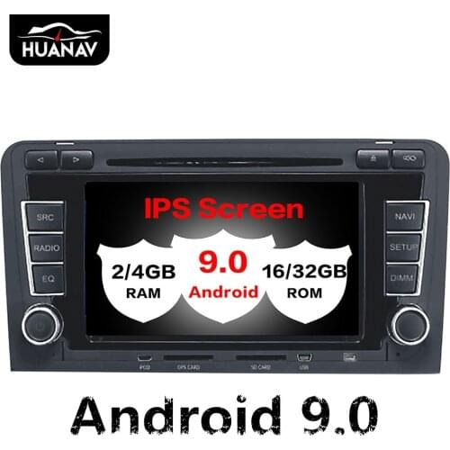 Car DVD player GPS Navigation Multimedia Stereo For Audi A3 S3 2003-2012 Auto Radio Audio Player Android9.0 4GB+32GB