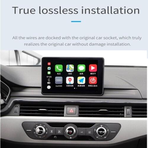 Wireless CARPLAY module for the phone interconnect system box for Audi -MMI3G A1A4A5A6A7Q3Q5Q7