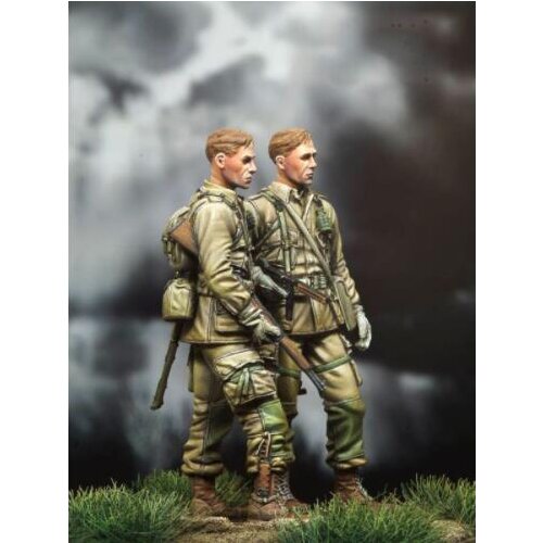 New Unassembled 1/35 US Paratrooper soldier figure Resin Kit DIY Toys Unpainted resin model