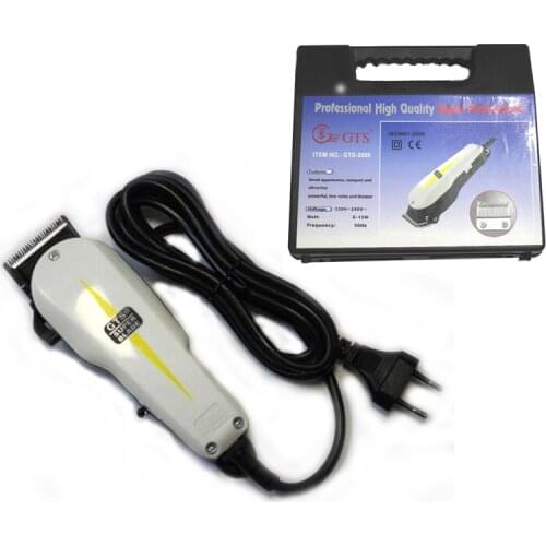 Classic GTS-3800 Super Blade Heavy Duty 8-15W Electric Hair Trimmer Shaver Razor Barbershop Silent Hair Cutter Clipper Machine