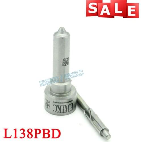ERIKC Auto Engine Common Rail Nozzle Spray Set L138PBD Diesel Fuel Injector Nozzle L138 PBD For SSANGYONG EJBR04601D EJBR02601Z