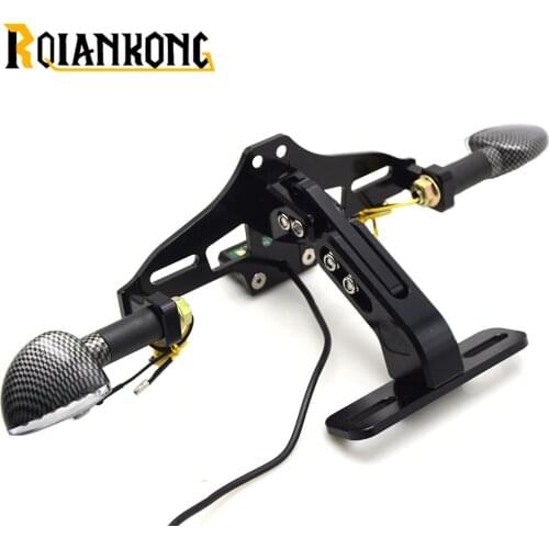 Motor License Plate Bracket Licence indicator Frame Number For BMW K1200 RS GT R1100 GS RS RT R1150 GS R RS RT SX 125 EXC450