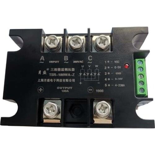 Motor controller thyristor rectifier voltage regulator module 380V intelligent solid state voltage regulator TSR-100WA-Z 150WA
