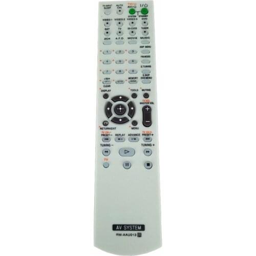 NEW RM-AAU013 Replacement for Sony AV Receiver Remote Control for HT-DDW685 HT-DDW790 E15 STRDG500 STRDH100 STRDH500 RM-AAP013