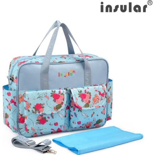 New Arrival 210D Nylon Baby Diaper Bag Mommy Bag Large Capacity Nappy Bag