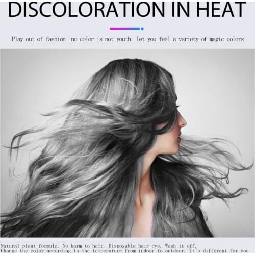 60ml Popular Gradient Colour Hair Dye Warm Mermaid Color Changing Hair Dye HOT Hair Care Styling Dye Cream Easy To Use TSLM1