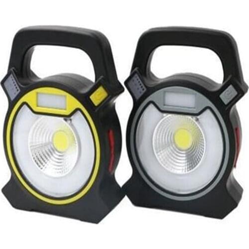 Mobile phone Charge 15W COB LED Portable LED Flashlight Outdoor lighting Tent light Waterproof Torch Fishing Handheld lamp