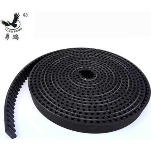 Rubber Open ended timing belts HTD 8M width 20mm High torque HTD8M belts 7 meter 100% High quailty Factory outlets free shipping