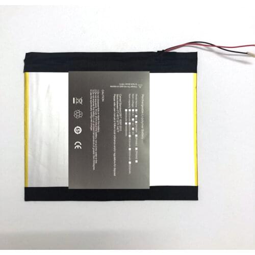 12000mah 3.7V replacement battery for CHUWI Hi12 Dual system CW1520 Tablet PC 30160190 2 wire welding batteries