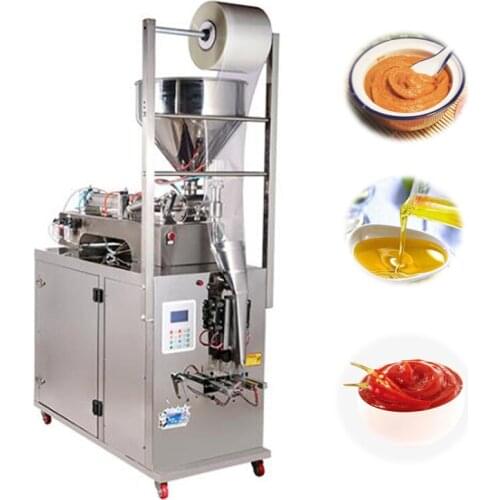 Vertical Small Packaging Machine For Cream Honey Peanut Butter Quantitative Liquid Paste Packaging Machine