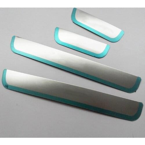 Door Sill Strips For Opel Vauxhall Astra H J K Stainless Side Step Threshold Sill Covers Car styling Stickers Auto Accessories