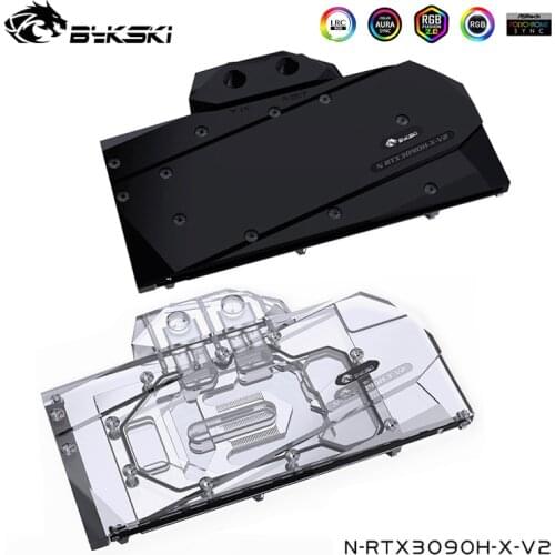 Bykski GPU Water Block For ZOTAC,GALAXY,Gainward, Founders Edition RTX3090 3080 Graphics Card ,VGA Watercooler ,N-RTX3090H-X-V2