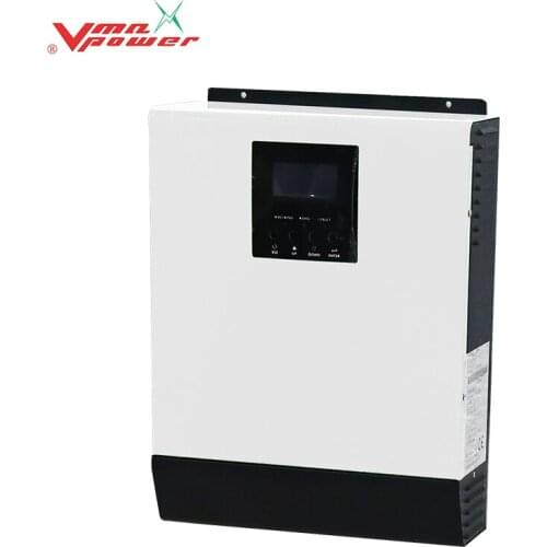 Vmaxpower 1kva High Frequency Solar Inverter PWM Control 12VDC Solar Panel Hybrid Converter with Charger Pure Sine Wave Inverter