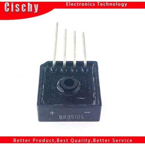 BR3510L High Current Bridge Diode Rectifier 35A 1000V For Voltage regulator 1PCS