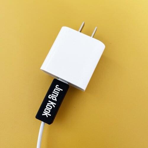 LLBTS Bangtan boys Data cable protective cover, charging cable, earphone cable, cable holder 2 packs, the same peripheral