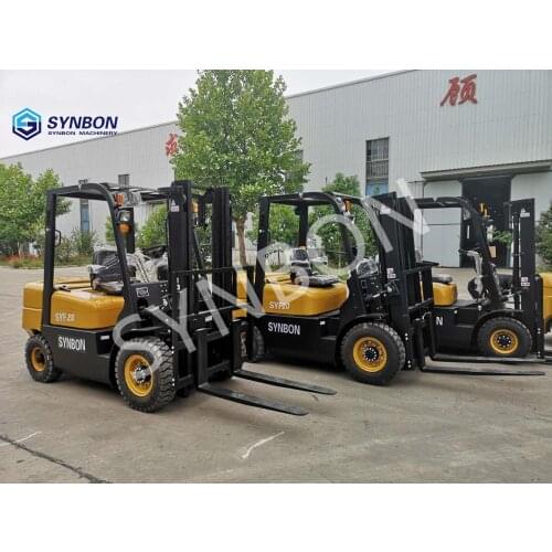 SYNBON 2ton forklift truck Diesel natural gas electric forklift CE certification storage equipment Lifting machinery SYF20