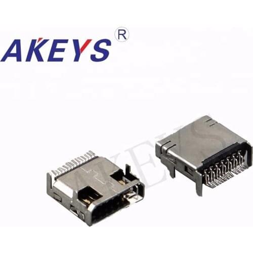 20PCS USB-S-014-02 4 pins usb connector for mobile phone 10P 12P 14P Usb socket female seat