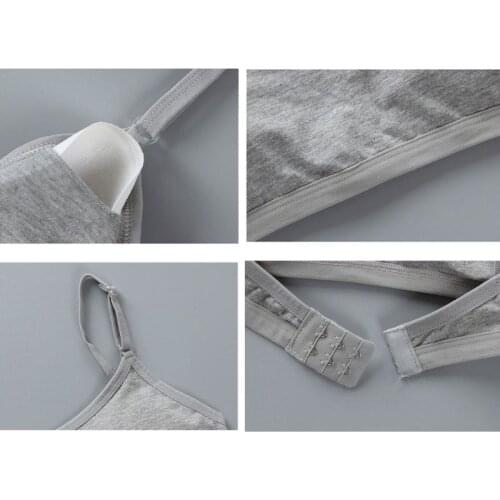 4pcs/Lot Girls Bra Children Bra for Kids Teenagers Training Vest Teens Underwear 425F