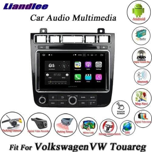 Car Android Multimedia System For VW Touareg 2015 2016 Radio CD DVD Player GPS Navigation HD Screen