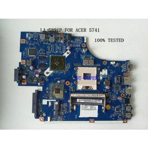 FAST SHIPPING, 100% FUNCTION,LA-5891P MOTHERBOARD For ACER 5741 MAIN BOARD (WITH TESTING PHOTO)