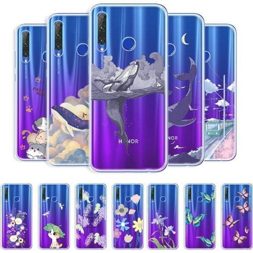 For Honor 20e Case Protective Cover For Honor 10i Transparent Phone Case For Honor 20i Clear Soft Coque on Huawei Honor 10i 20i