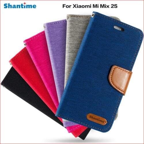 For Xiaomi Mi Mix 2S Mi 6X Mi A2 Flip Phone Case For Xiaomi Redmi Note 5 Pro Redmi S2 Business Book Case Silicone Back Cover