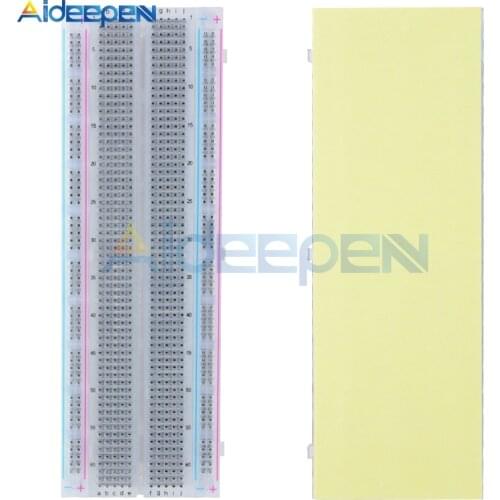 MB-102 Breadboard 830 Points Solderless PCB Bread Board MB102 Test Develop DIY MB 102