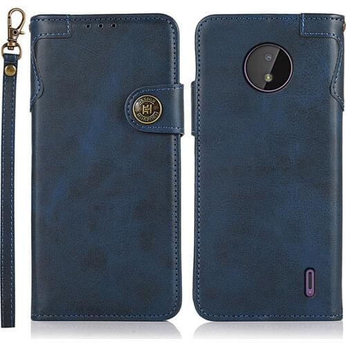 For Nokia C20 C10 2021 Flip Leather Wallet Case Nokia C20 C 20 Luxury Magnetic Card Slot Book Cover for Nokia C10 C 10 20 Funda